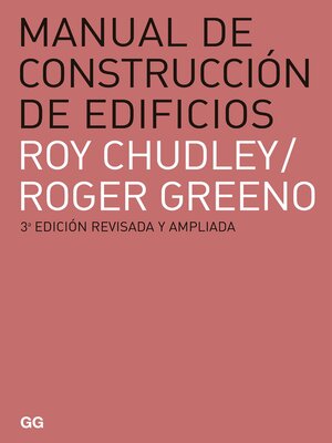 cover image of Manual de construcción de edificios